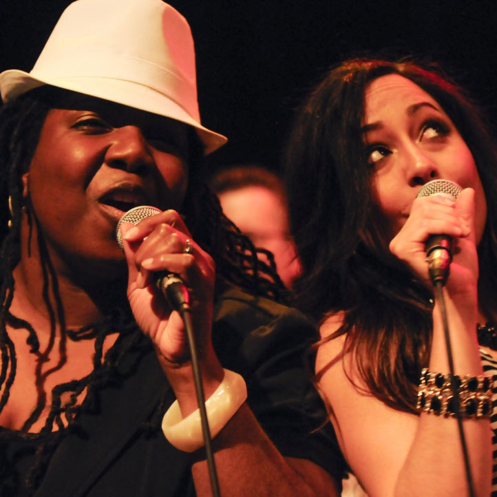Catrice Joseph and Raysa Rivera, Philly Funk Authority. Photo Credit: Michael Lowy